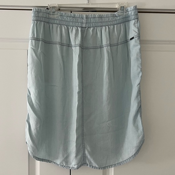 Prana Chambray Shelly Skirt - Picture 3 of 11
